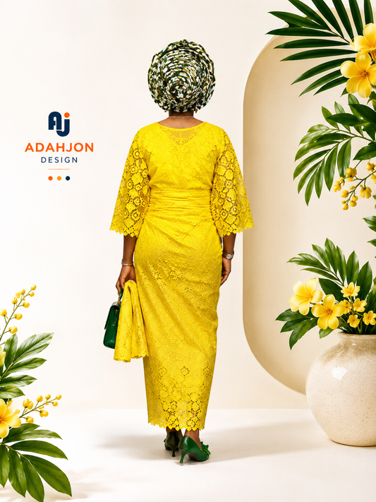 Round Neck Iro And Buba