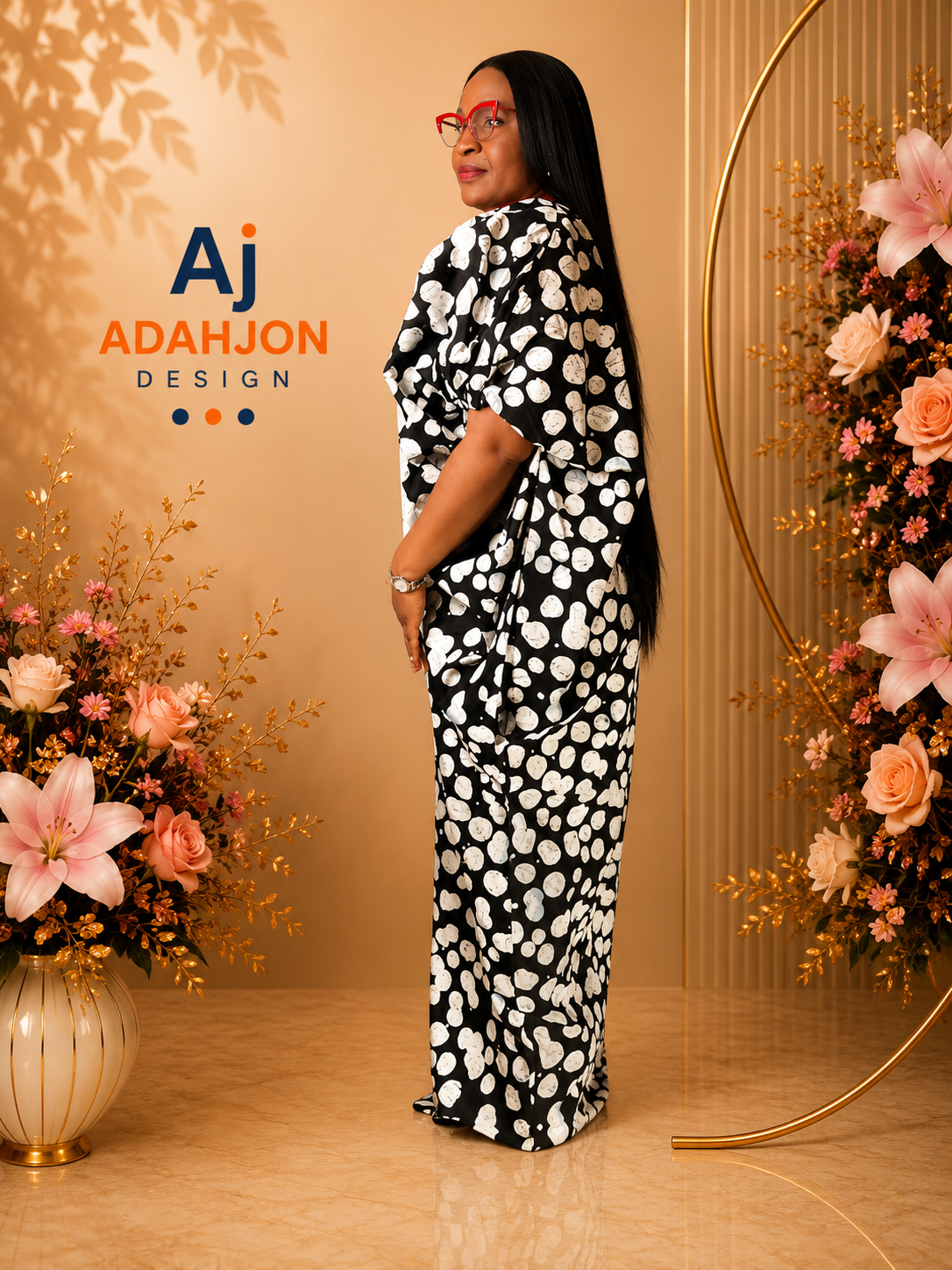 Long Ankara Gown