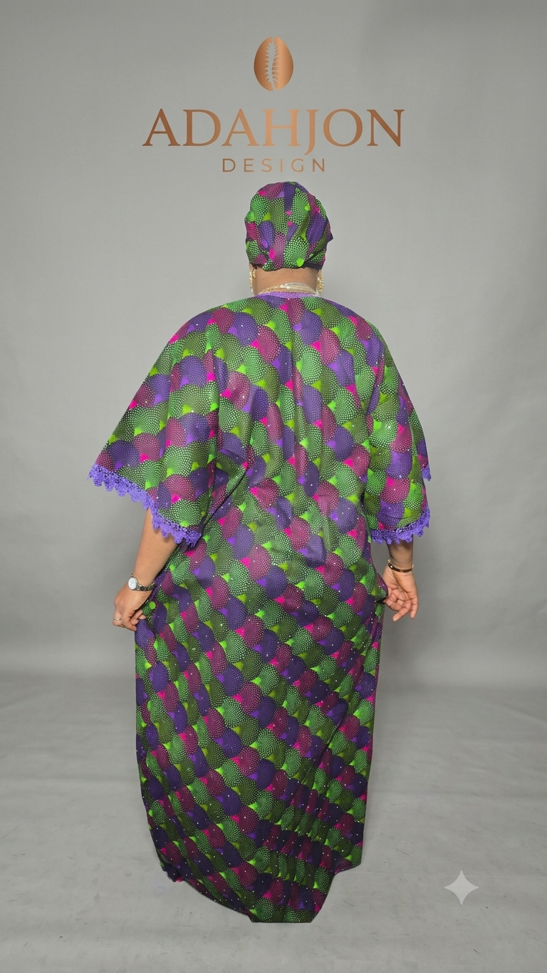 Long Ankara Gown