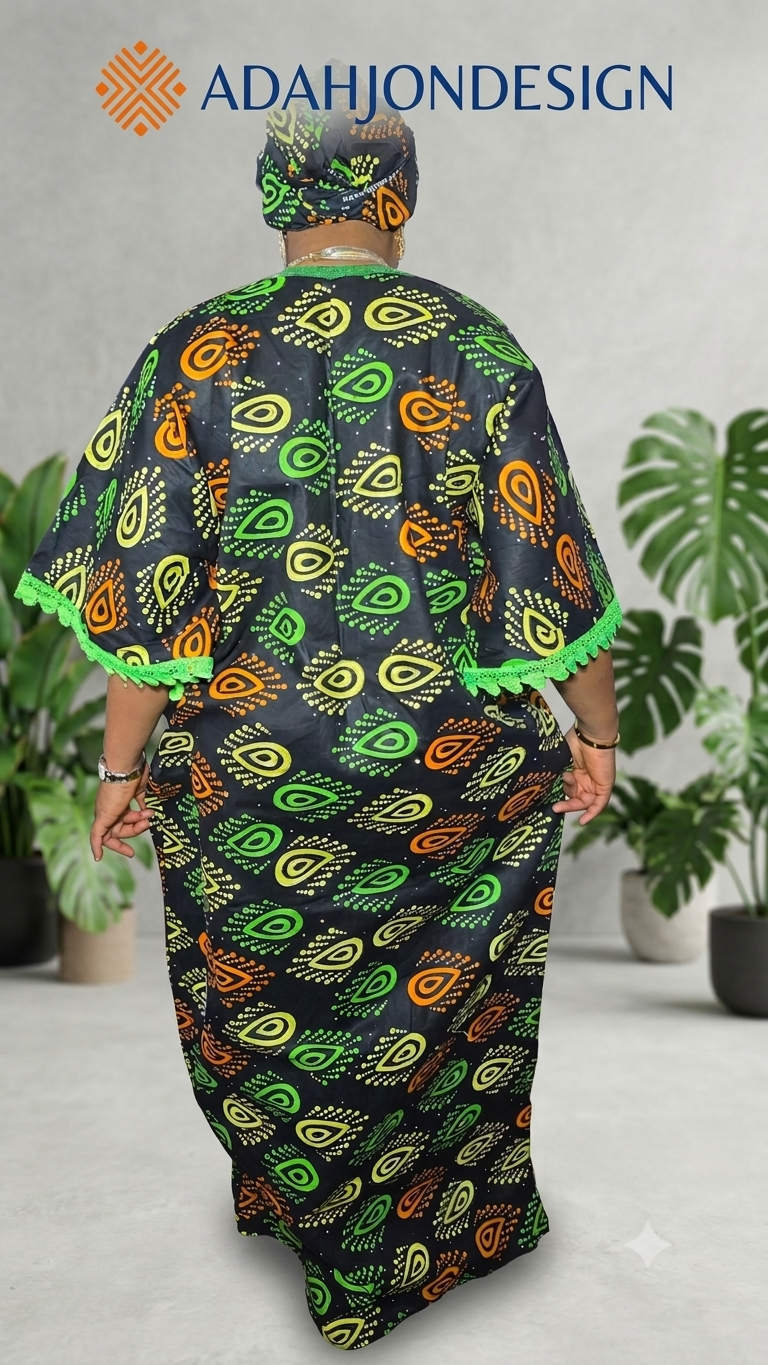 Long Ankara Gown