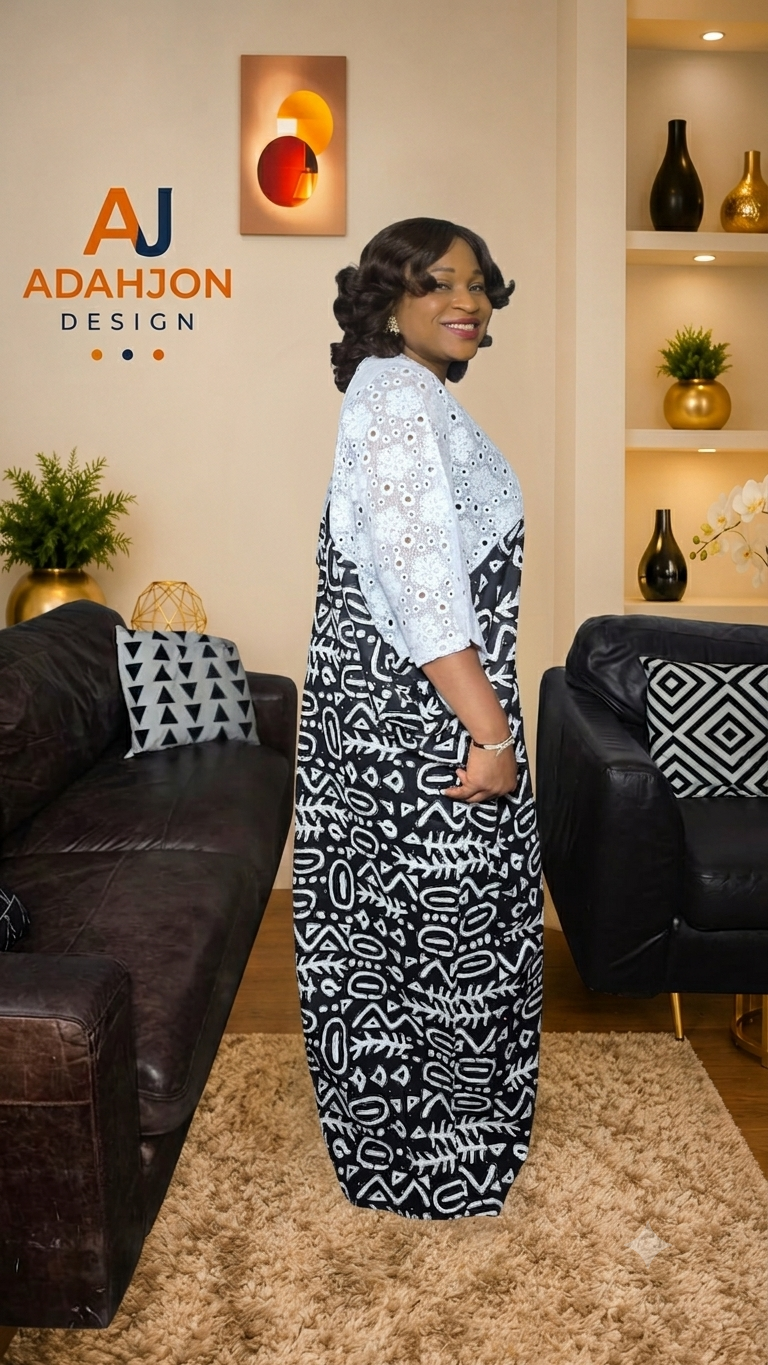 Long Ankara Gown
