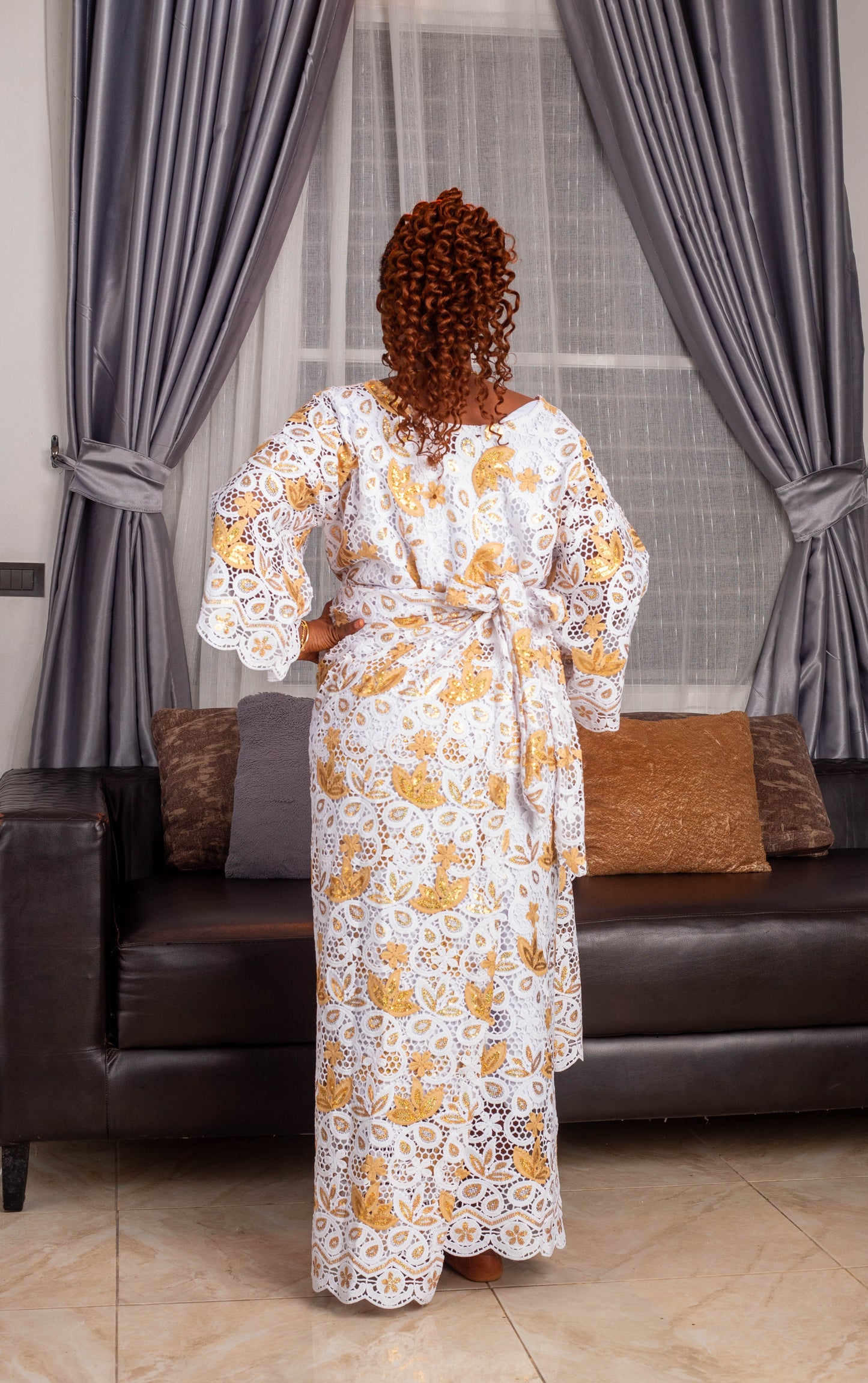 IRO AND BUBA LACE ROUND NECK