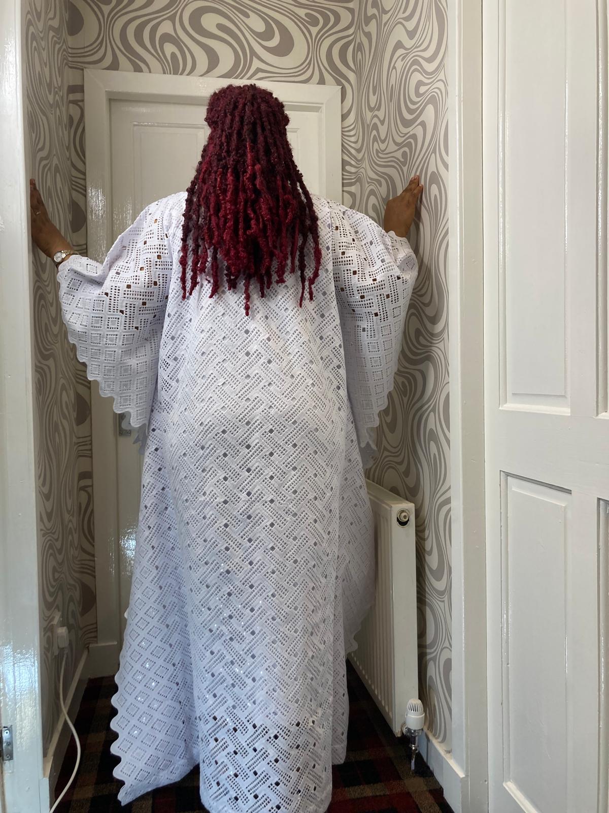 White Long Cord Lace