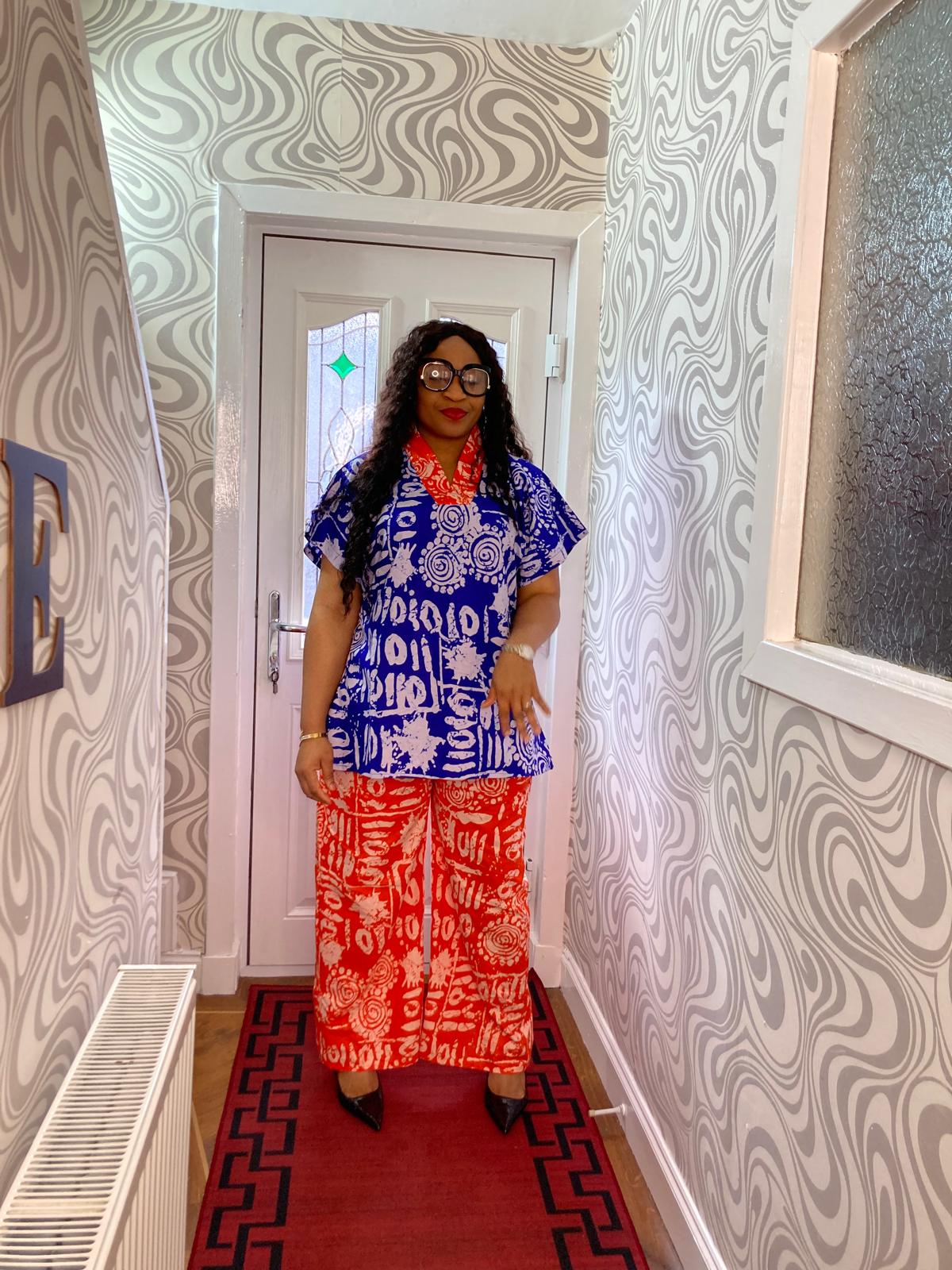 Ankara Two Piece Set