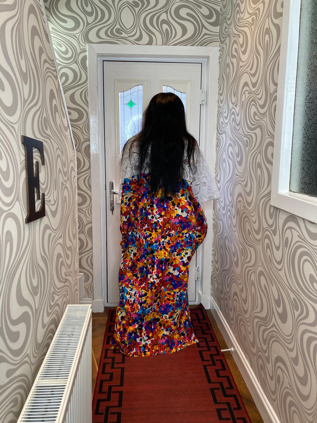 Ankara Stoned Gown