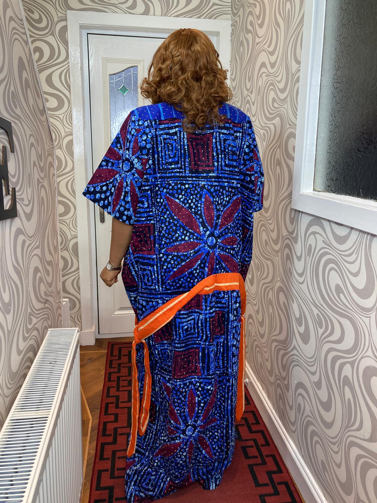 Ankara Stoned Gown