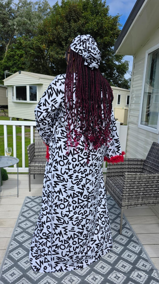 Ankara Long Gown