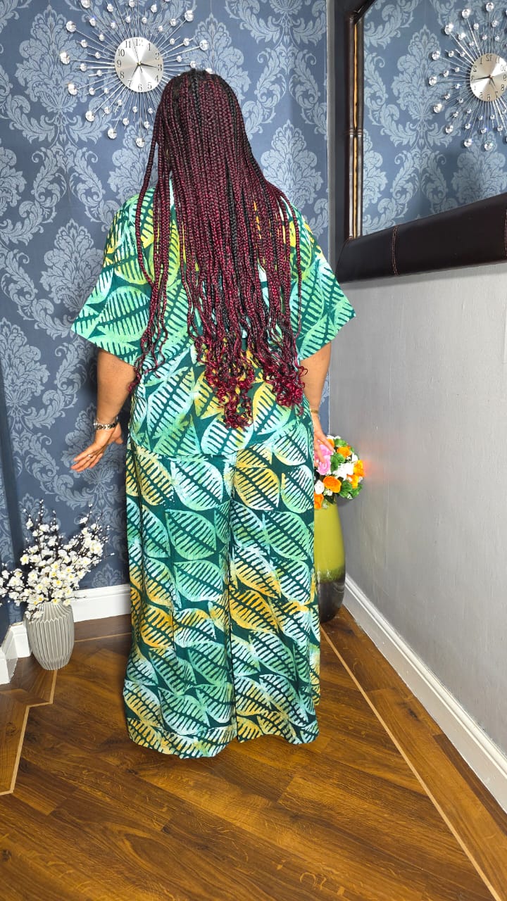 Two Piece Adire