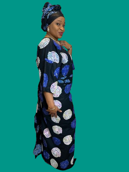 Beaded Ankara Iro And Buba