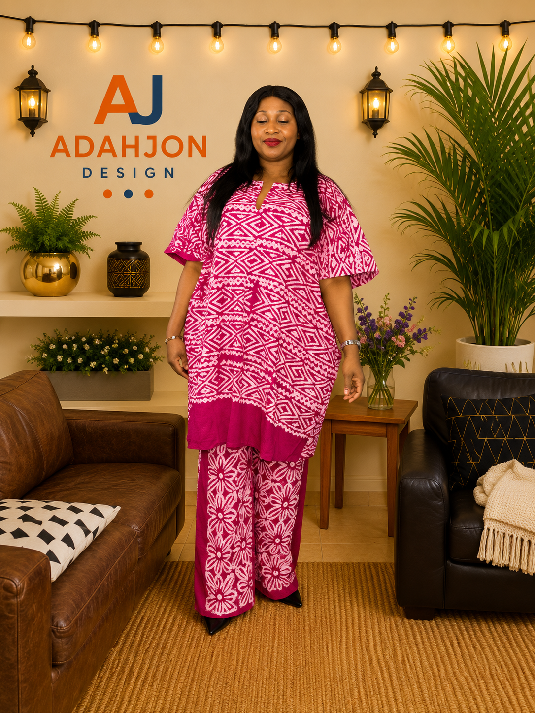Premium Adire Two Piece