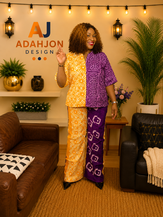 Adire Two Piece