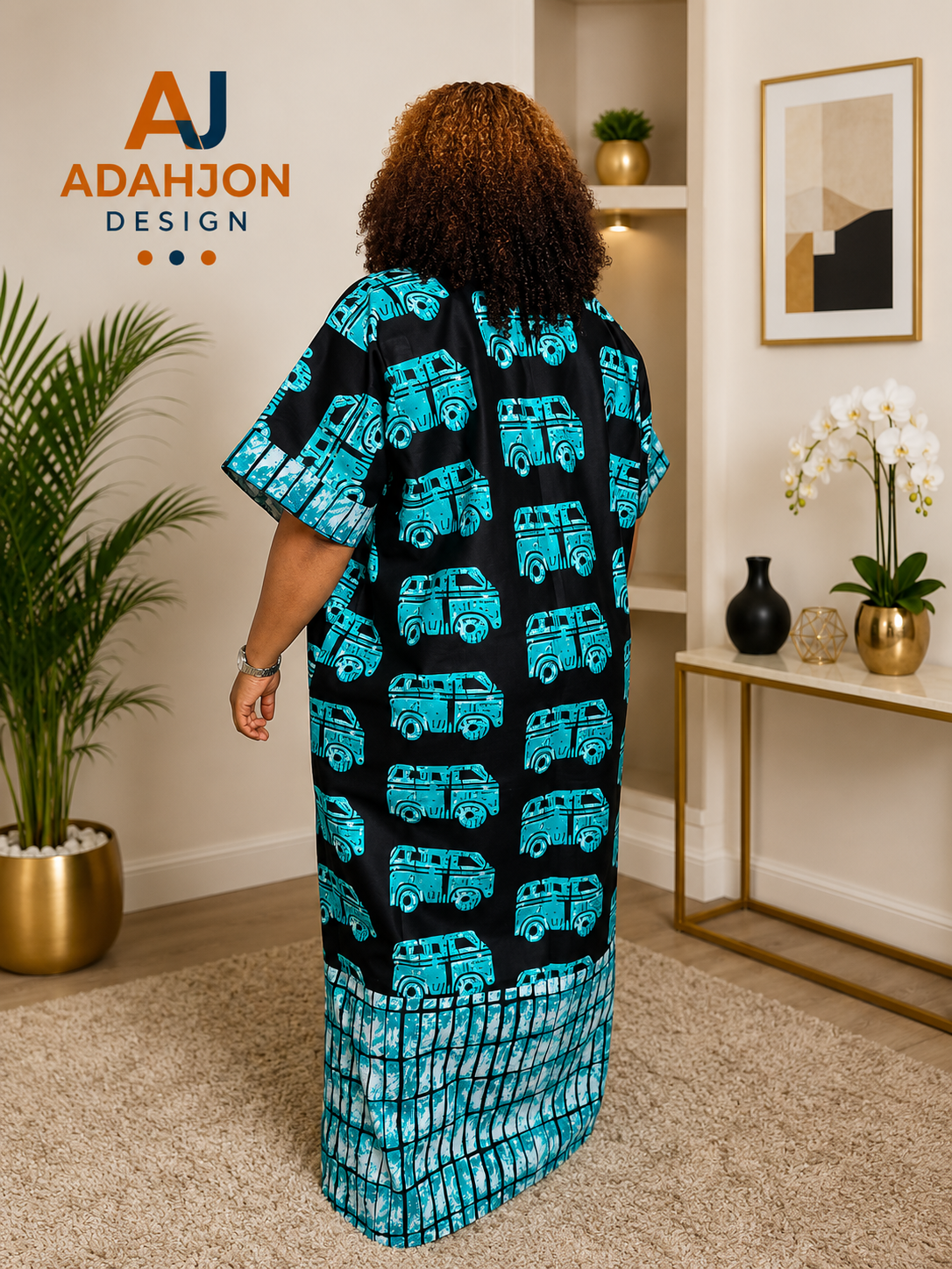 Long Ankara Gown