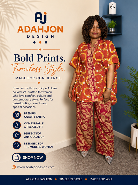 Premium Adire Two Piece Outfit
