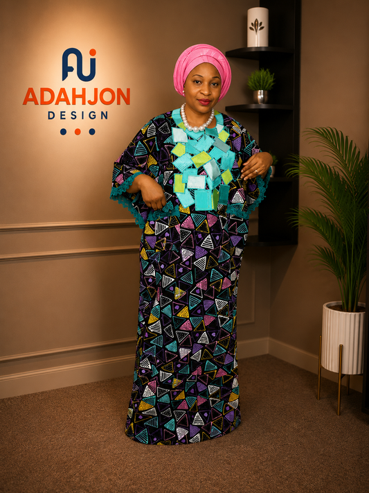 Long Ankara Gown