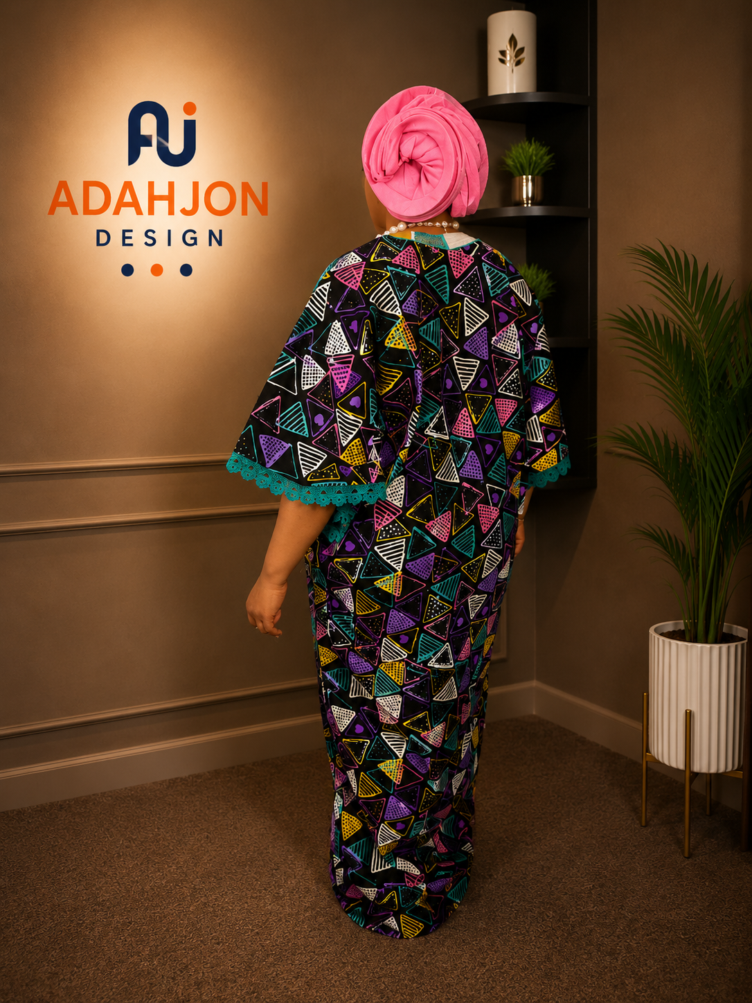 Long Ankara Gown