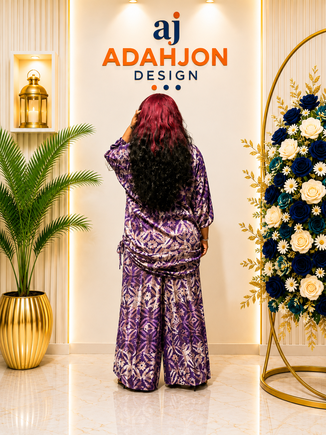 Adire Two Piece