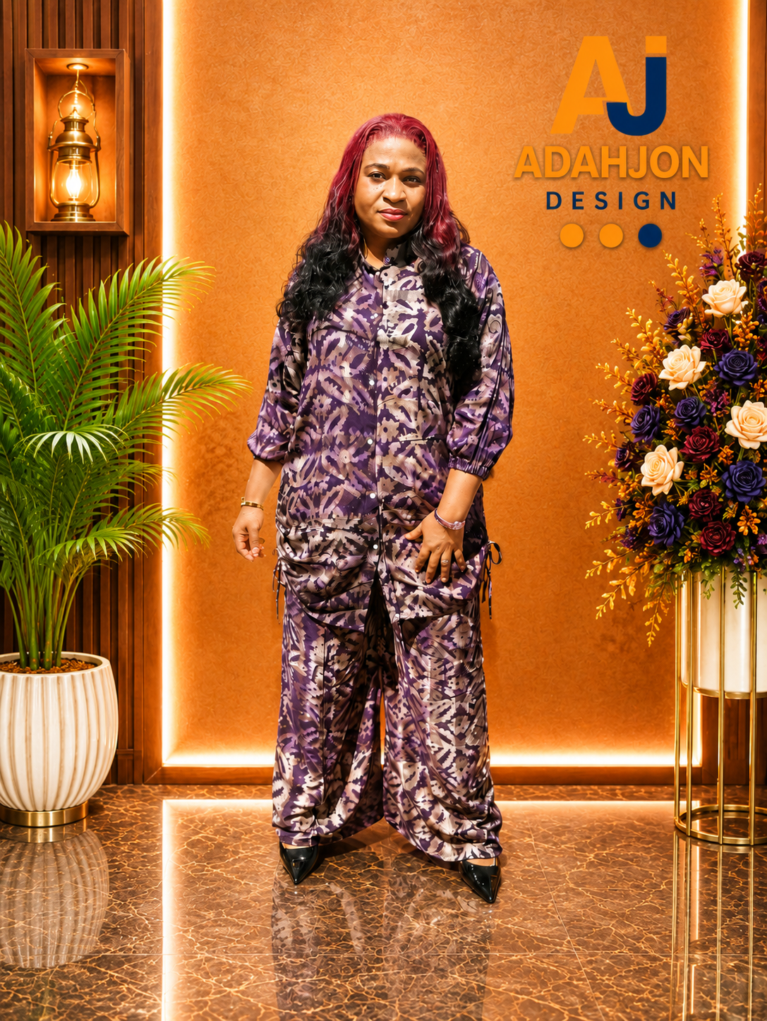 Adire Two Piece