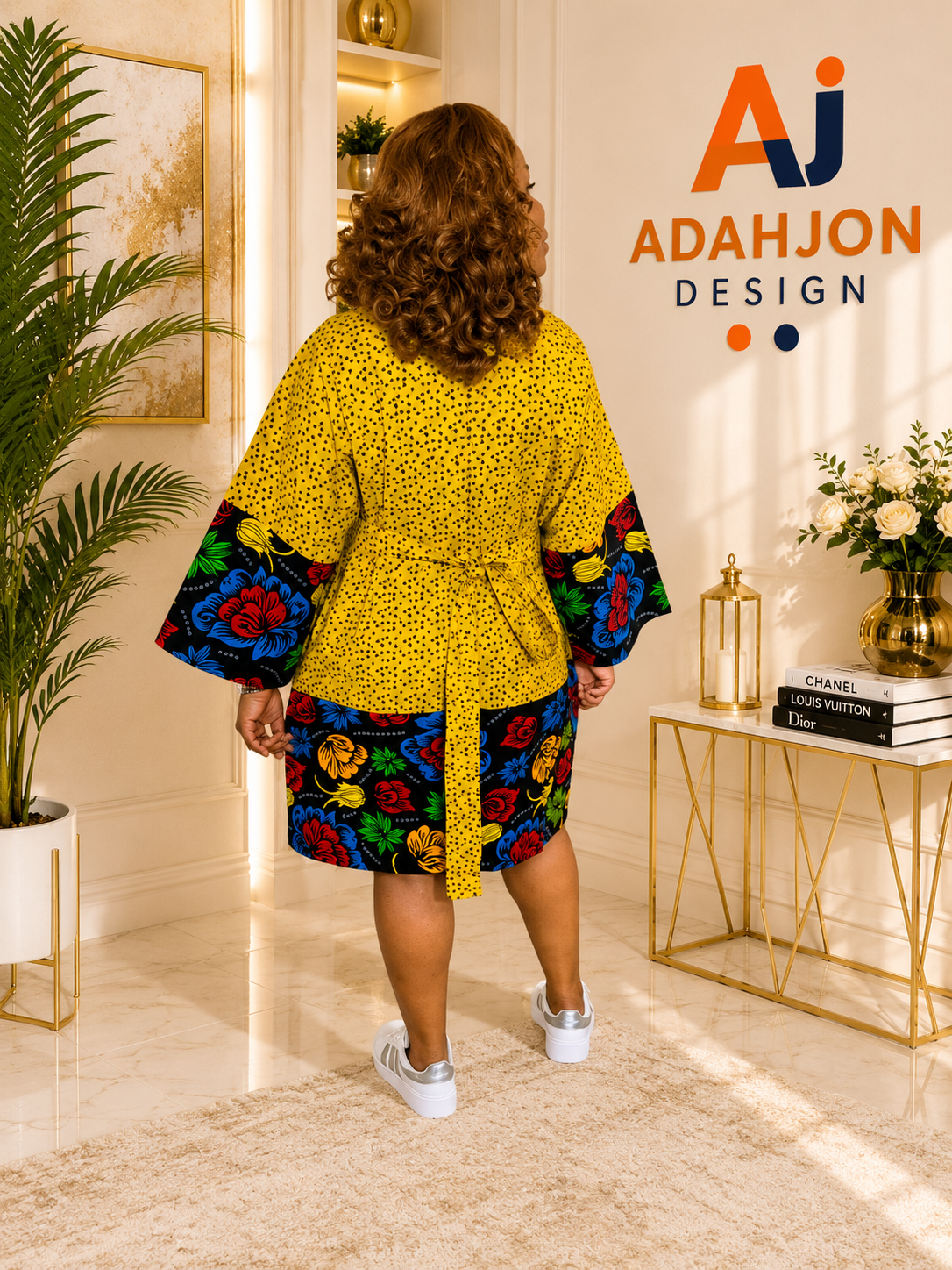 Short Ankara Gown