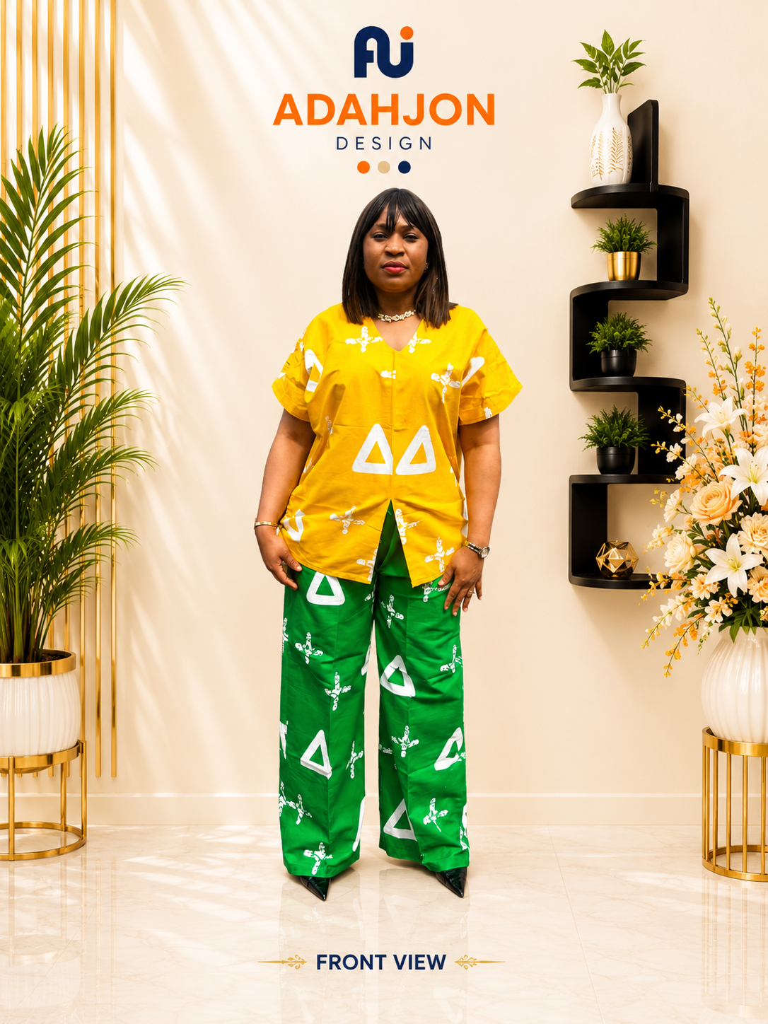 Ankara Two Piece