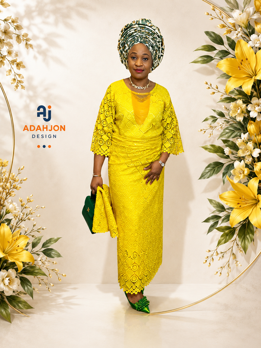Round Neck Iro And Buba