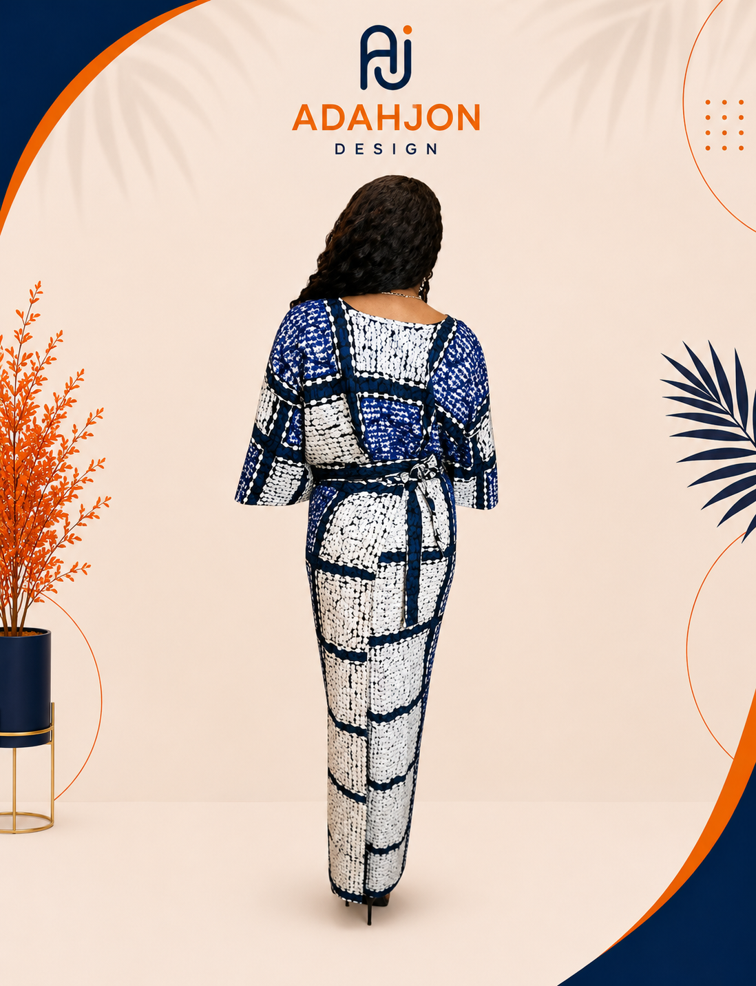 Beaded Ankara Iro And Buba