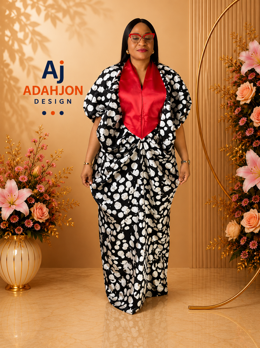Long Ankara Gown