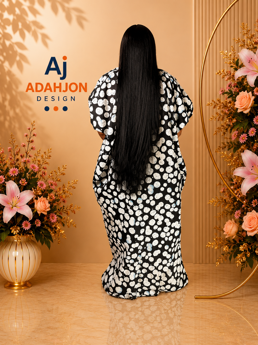 Long Ankara Gown