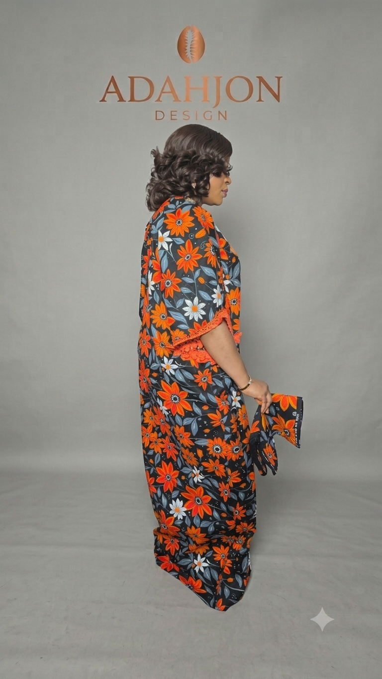 Long Ankara Gown