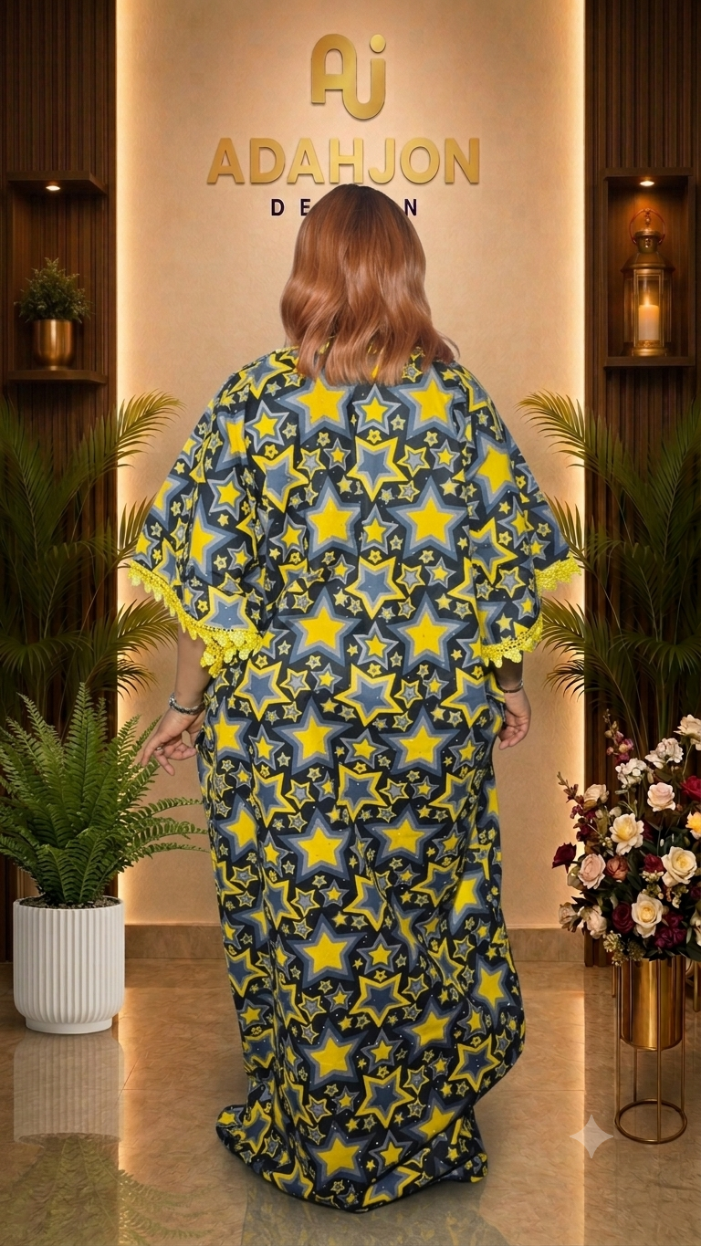 Long Ankara Gown