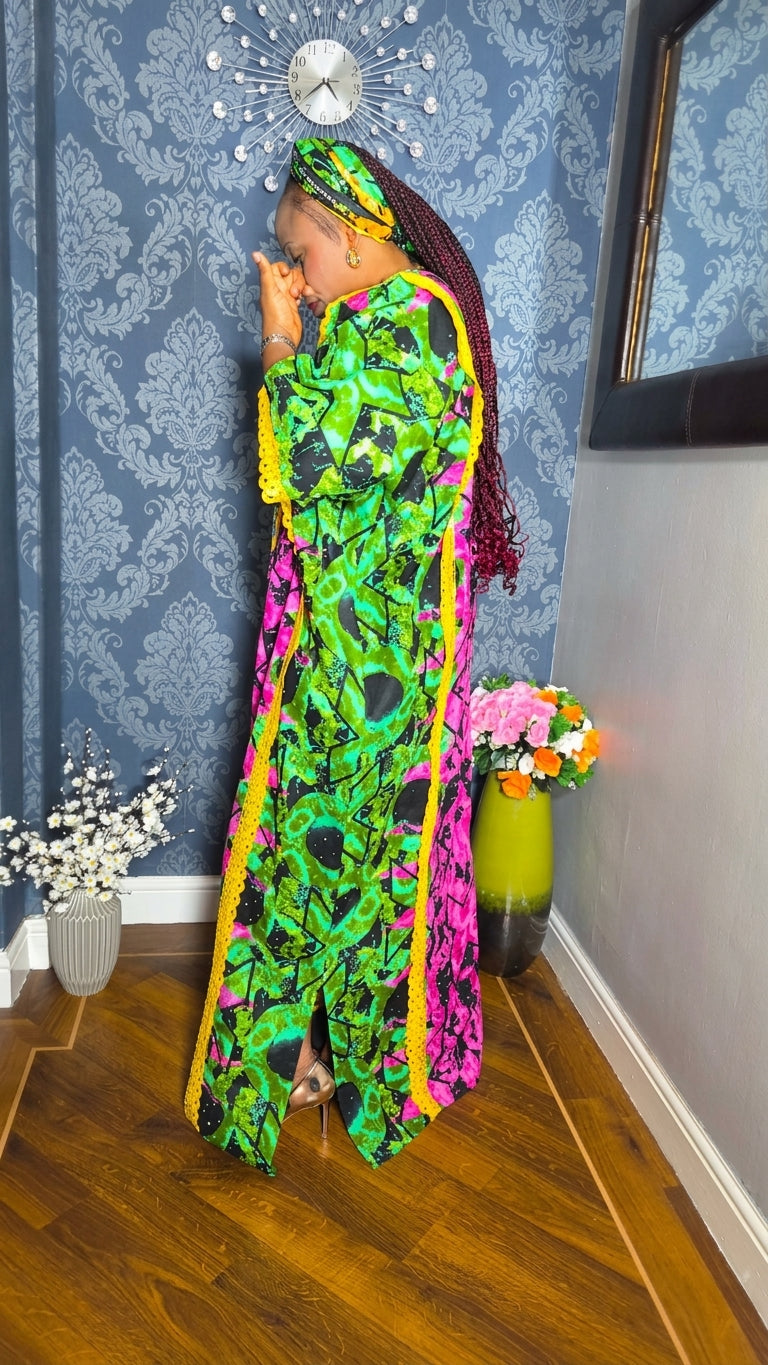 Long Ankara Gown