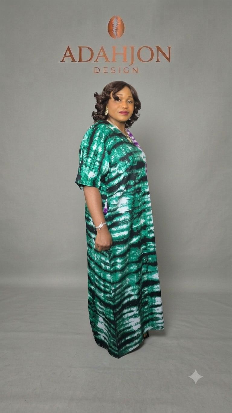 Long Ankara Gown