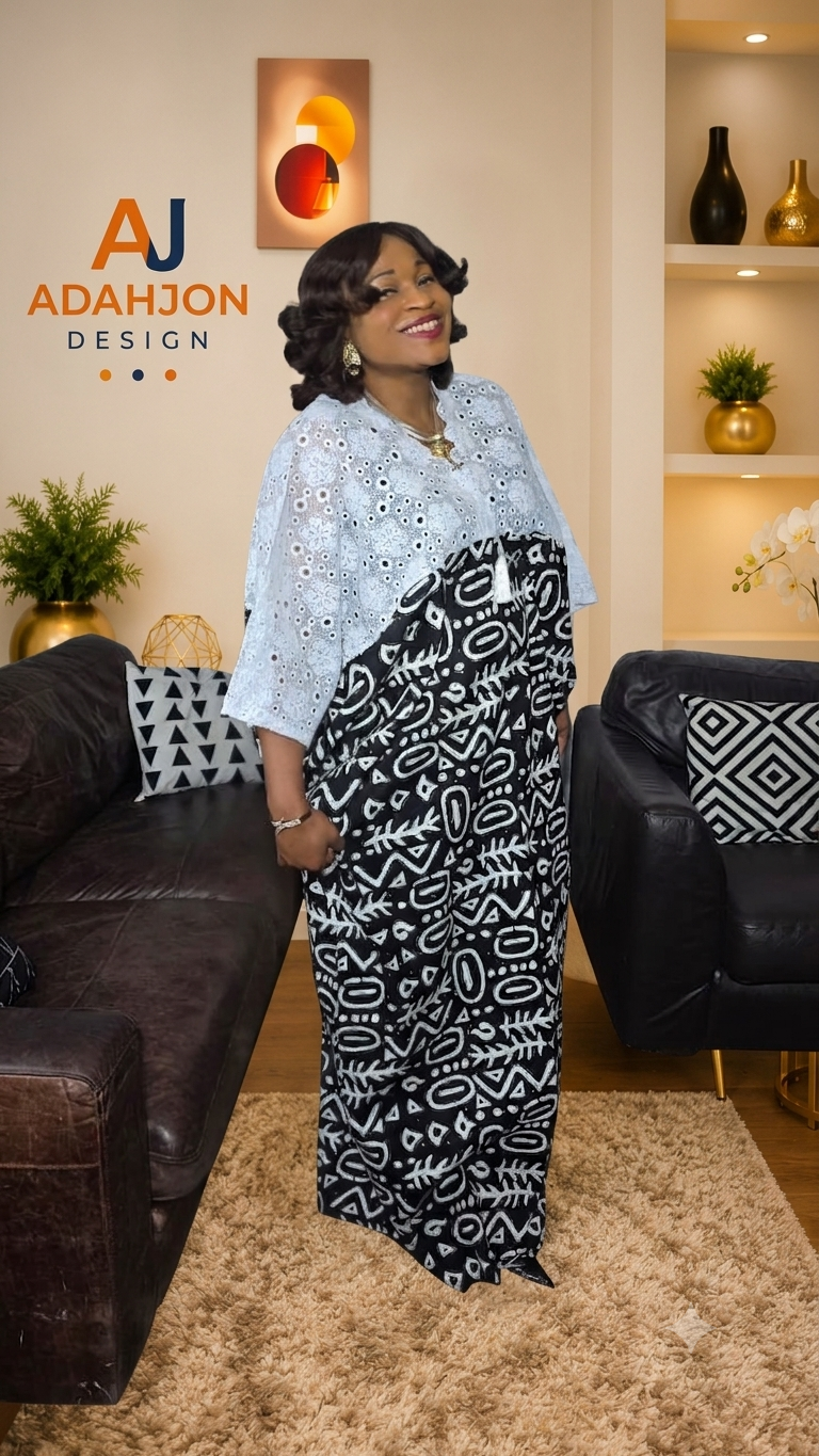 Long Ankara Gown