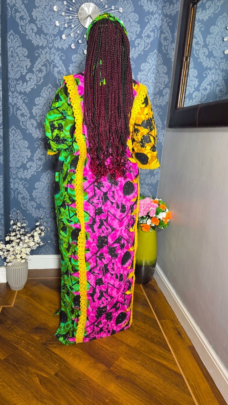 Long Ankara Gown