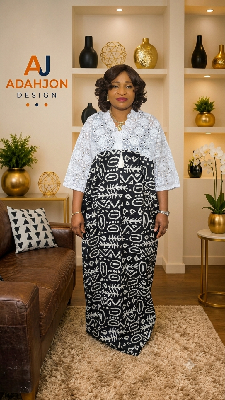 Long Ankara Gown