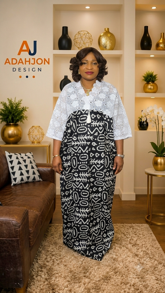 Long Ankara Gown