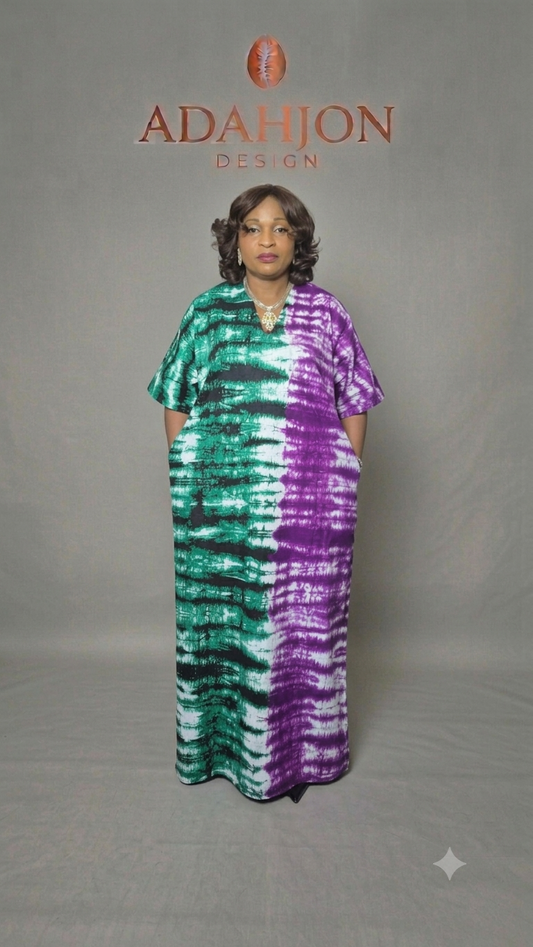 Long Ankara Gown