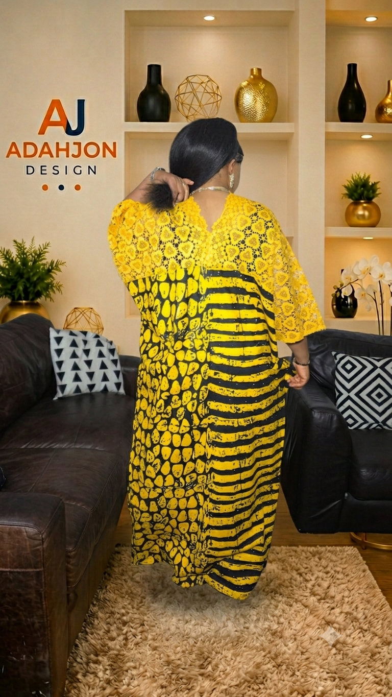 Long Ankara Gown