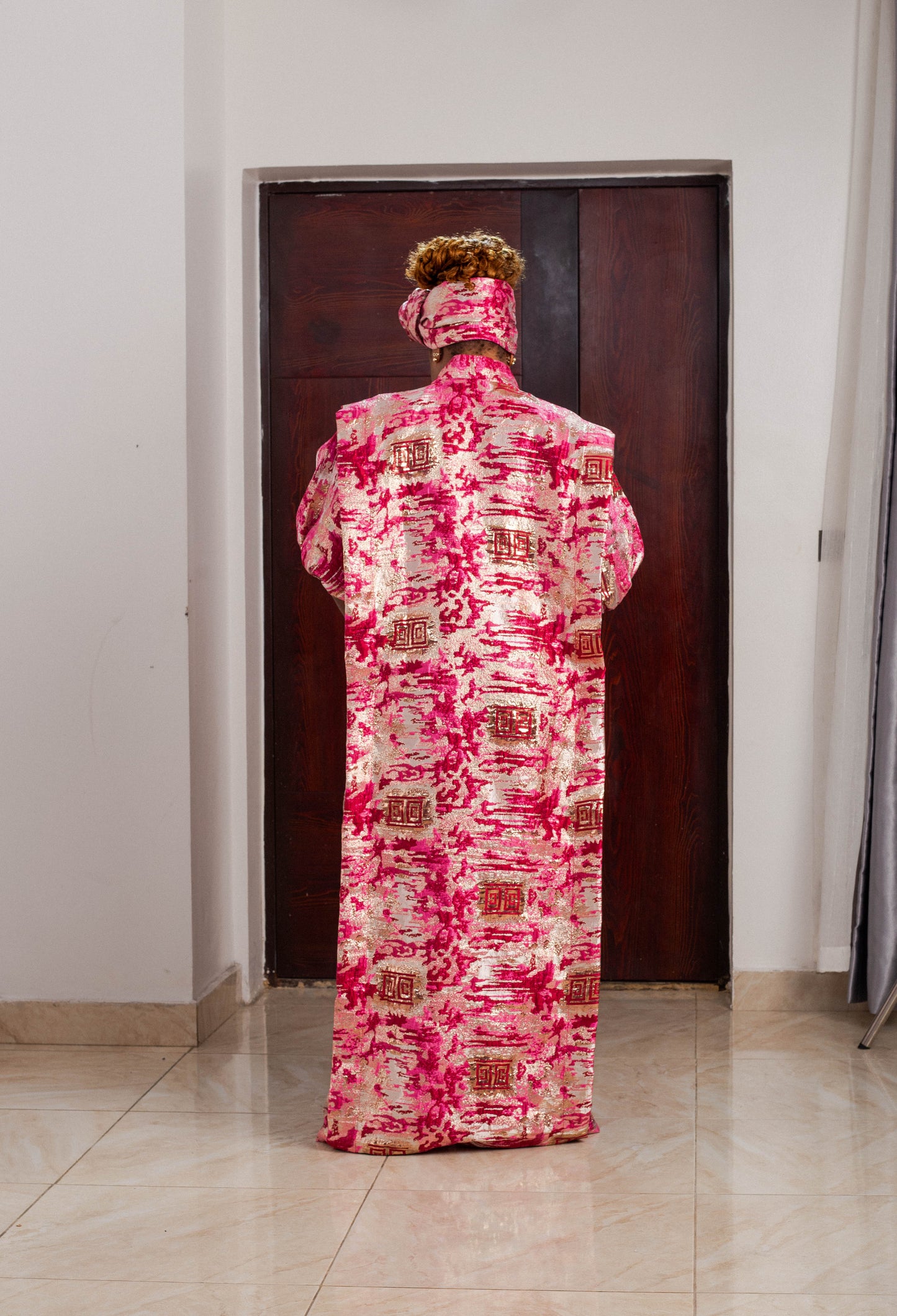 LONG GOWN BROCADE