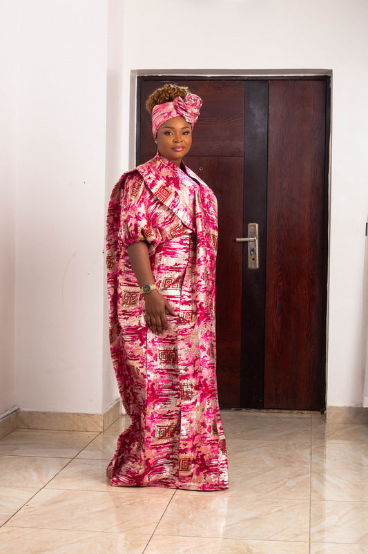LONG GOWN BROCADE
