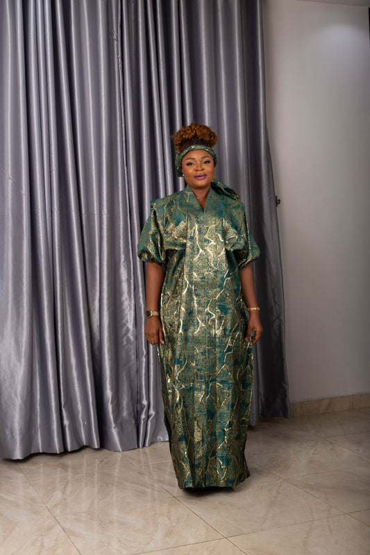 LONG GOWN BROCADE