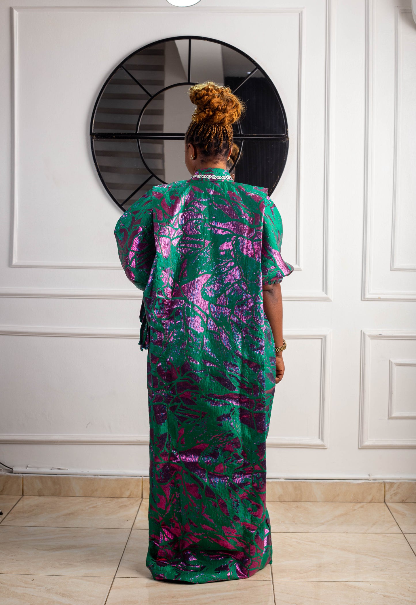 LONG GOWN BROCADE