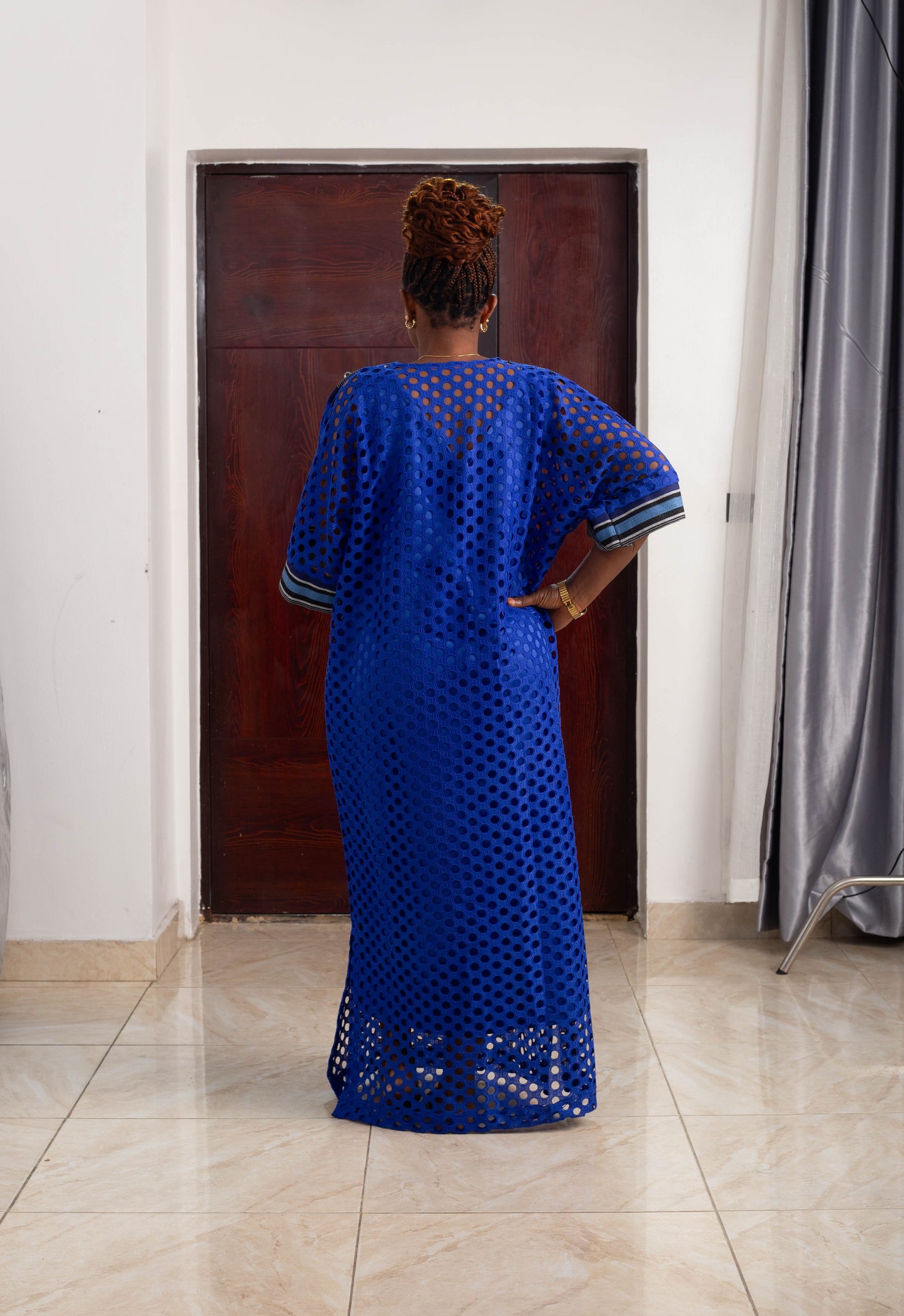 LONG GOWN SAMPLE LACE ASO OKE