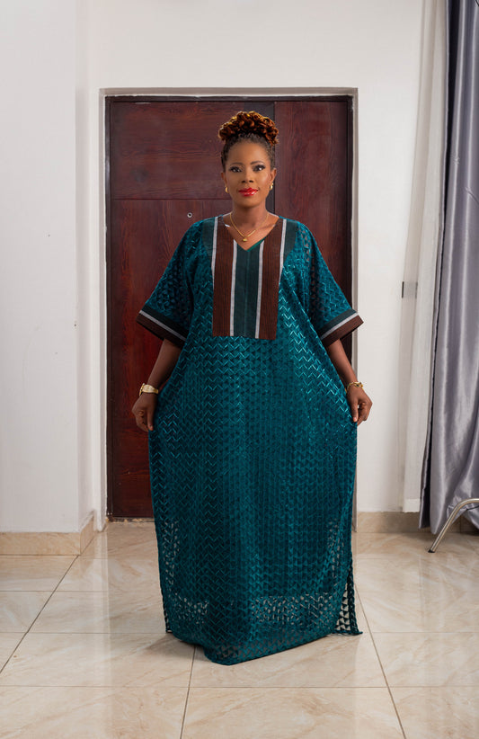 LONG GOWN SAMPLE LACE ASO OKE