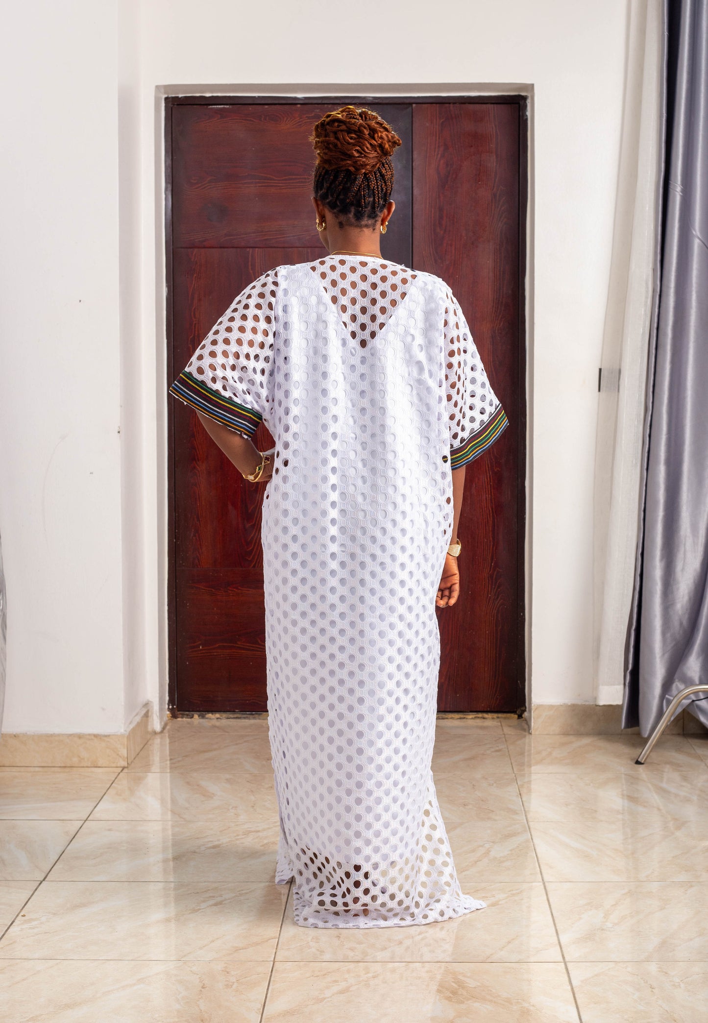 LONG GOWN SAMPLE LACE ASO OKE