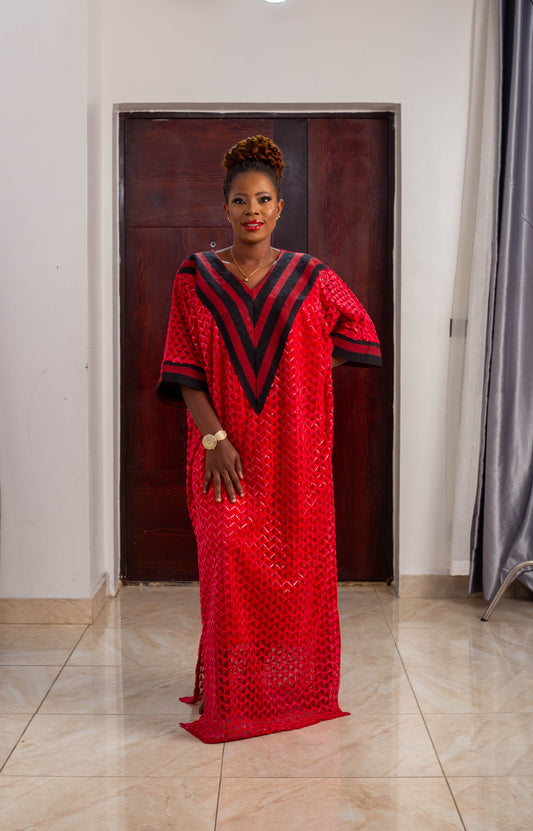 LONG GOWN SAMPLE LACE ASO OKE