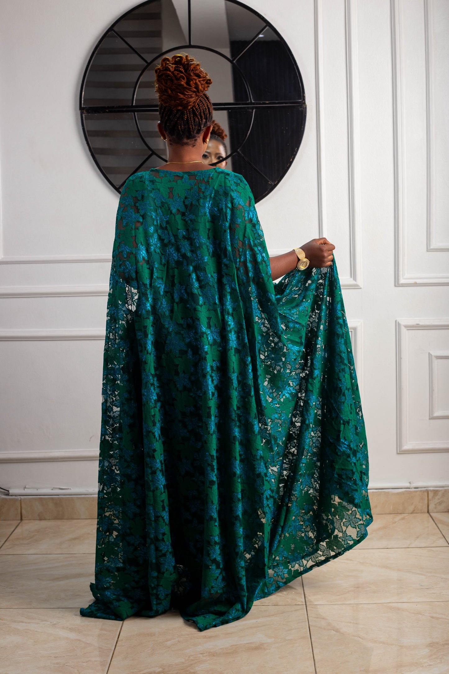 LONG GOWN SAMPLE LACE
