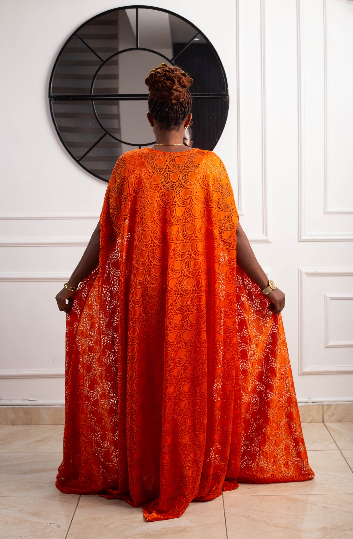 LONG GOWN SAMPLE LACE