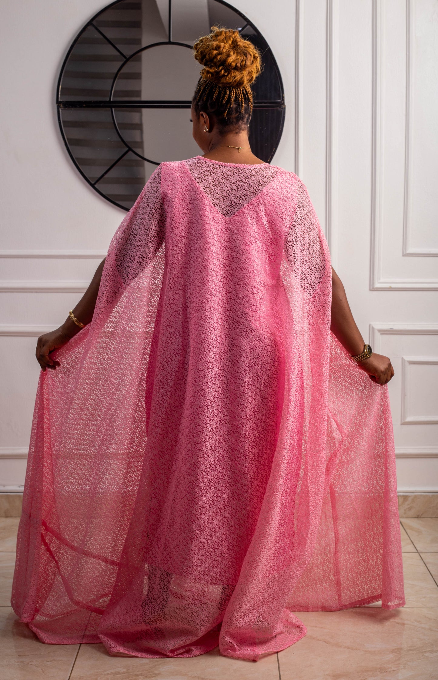 LONG GOWN SAMPLE LACE