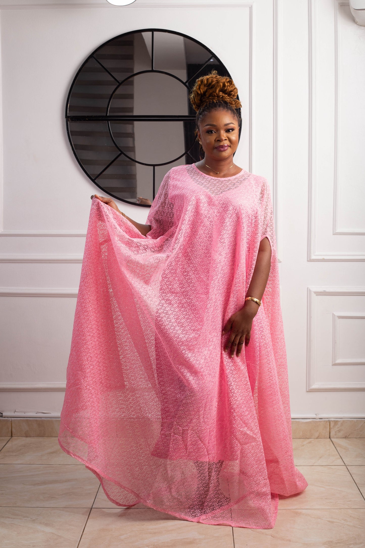 LONG GOWN SAMPLE LACE