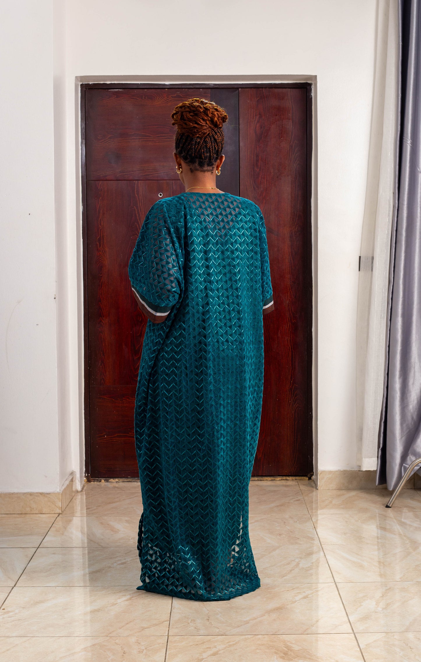 LONG GOWN SAMPLE LACE ASO OKE